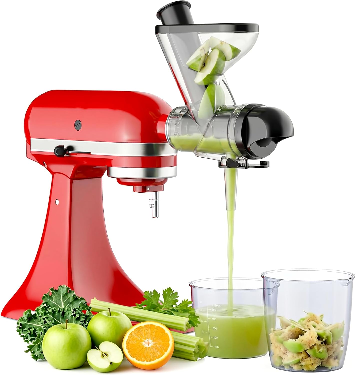 Juicer Cold Press Slow - Kauwende sapcentrifuge-aansluiting voor KitchenAid standmixer, koude