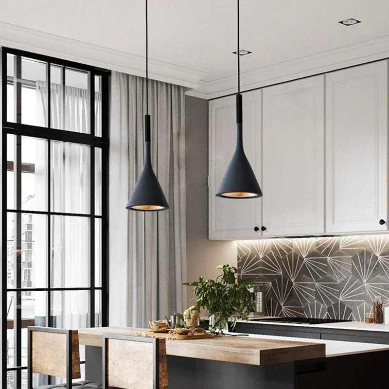 Kitchen Appliances Table - Moderne led-hanglampen wit licht E27 voor
