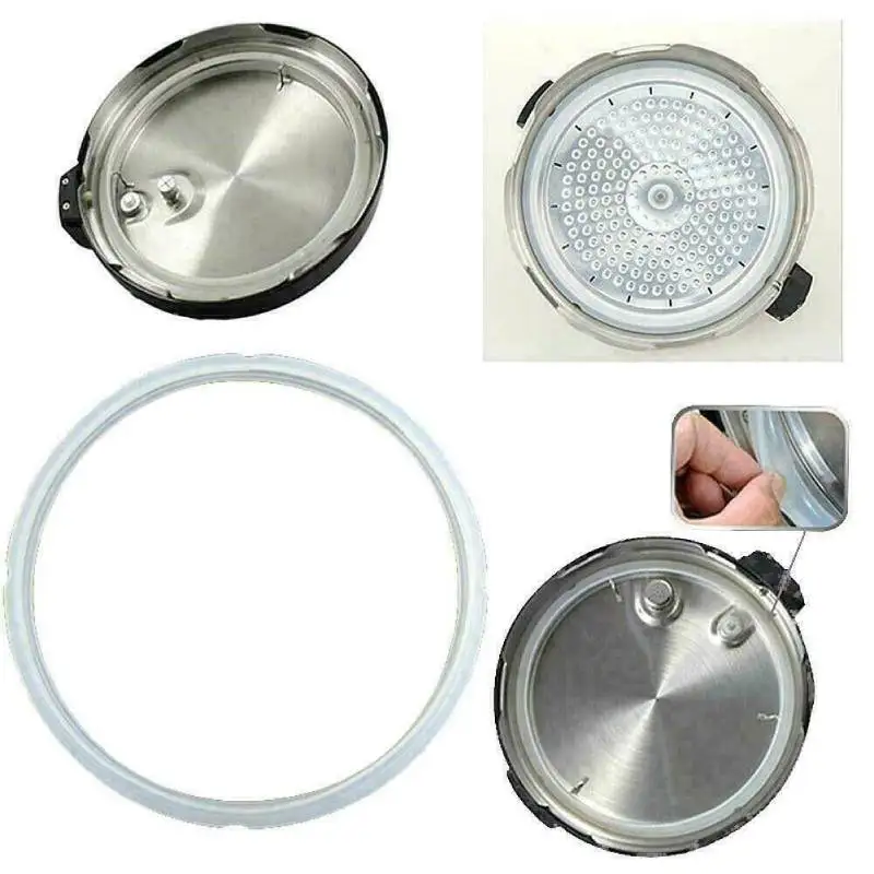 Instant Pot Pressure Cooker - 18-32cm Transparante Siliconen Drukpan Afdichtingsring Vervangende
