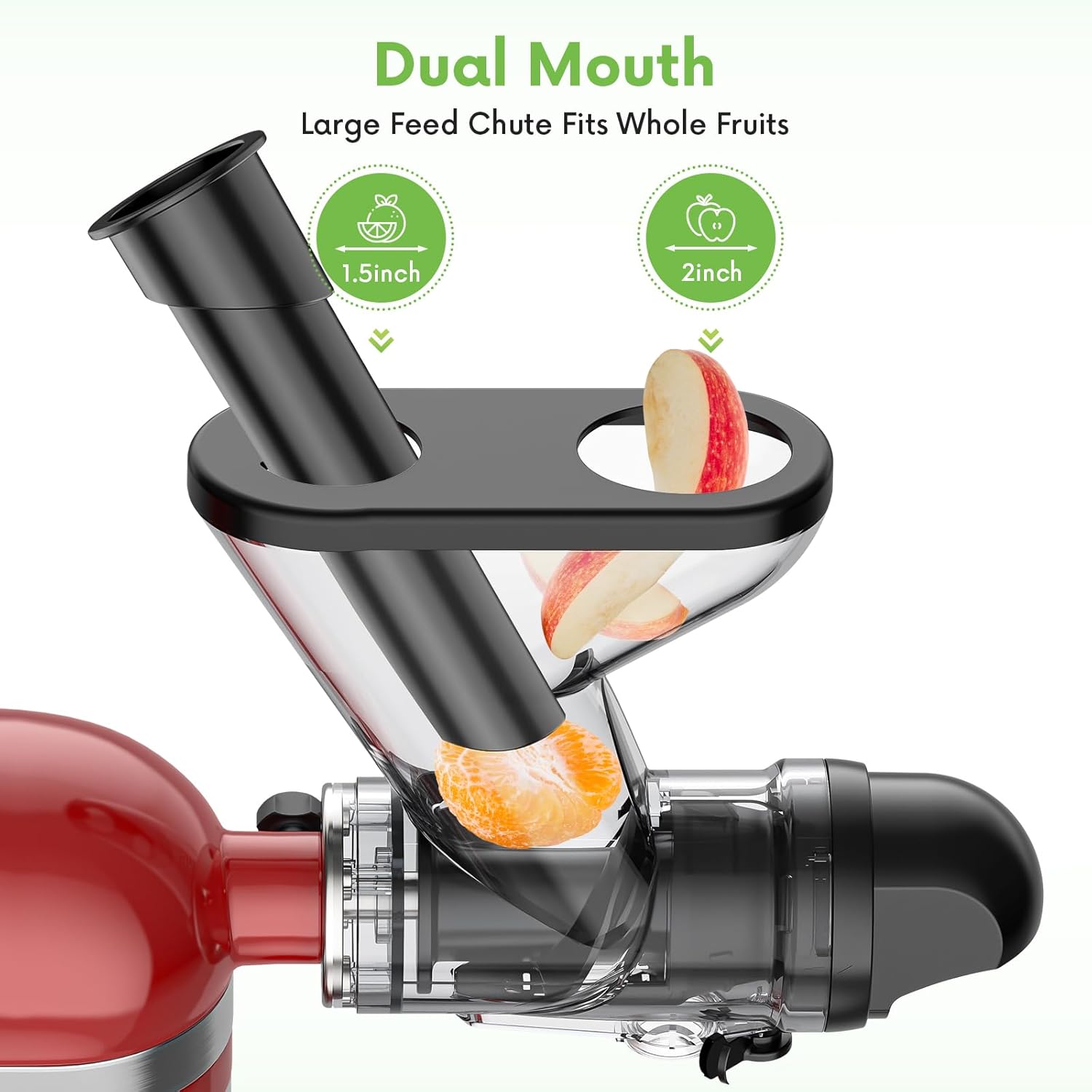 Kauwende sapcentrifuge-aanslui - Juicer Cold Press Slow recensie en prijs