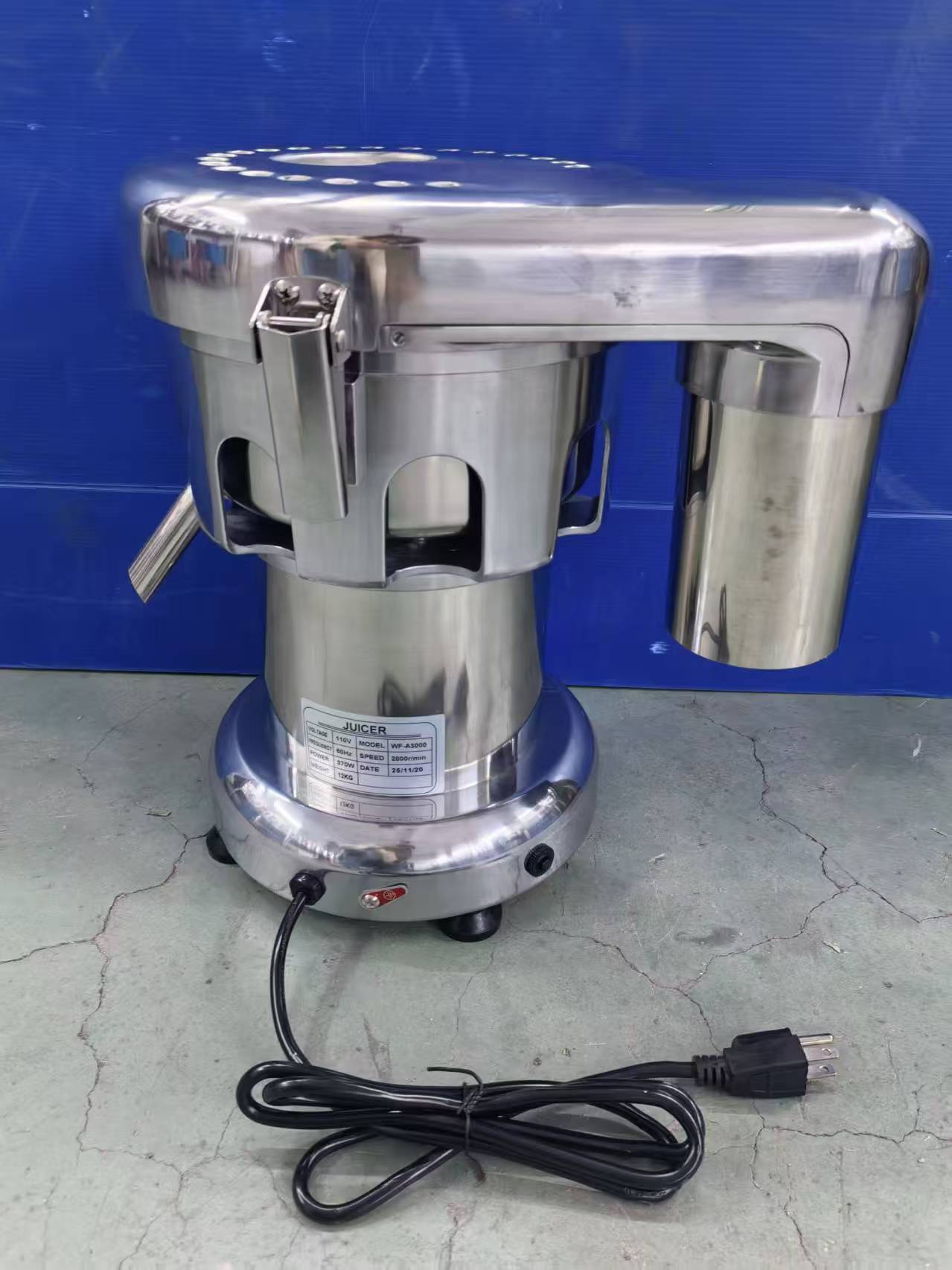 Hoge-efficiëntie commerciële s - Juicer Cold Press Slow recensie en prijs