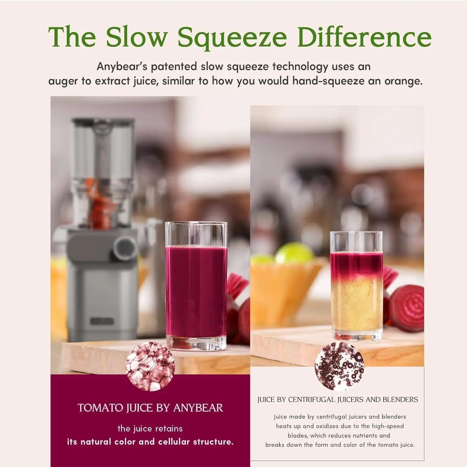Bestseller 200W koudperssapcen - Juicer Cold Press Slow recensie en prijs