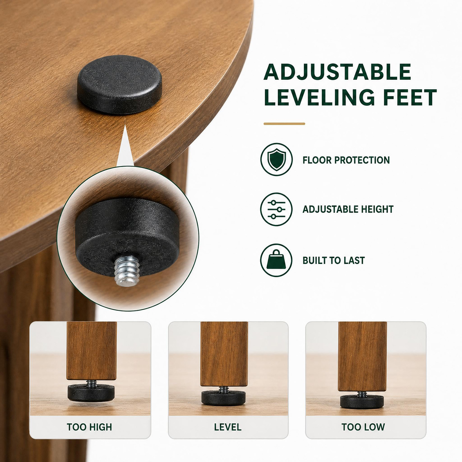 47 inch ronde eettafel voor 4- - Kitchen Appliances Table recensie en prijs