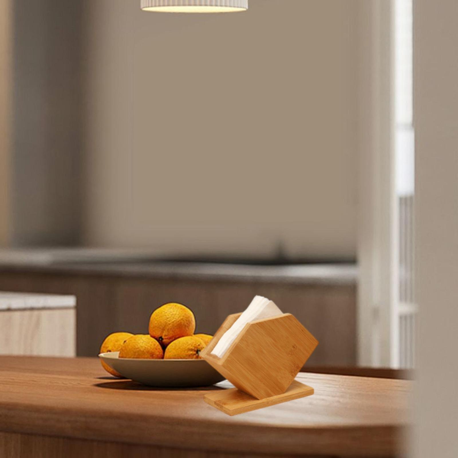 Bamboe Tissue Box Kubus Staand - Kitchen Appliances Table recensie en prijs