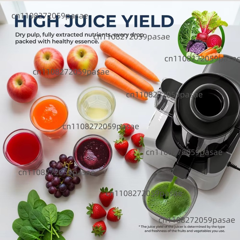 Maximaal vermogen 680W slowjui - Juicer Cold Press Slow recensie en prijs