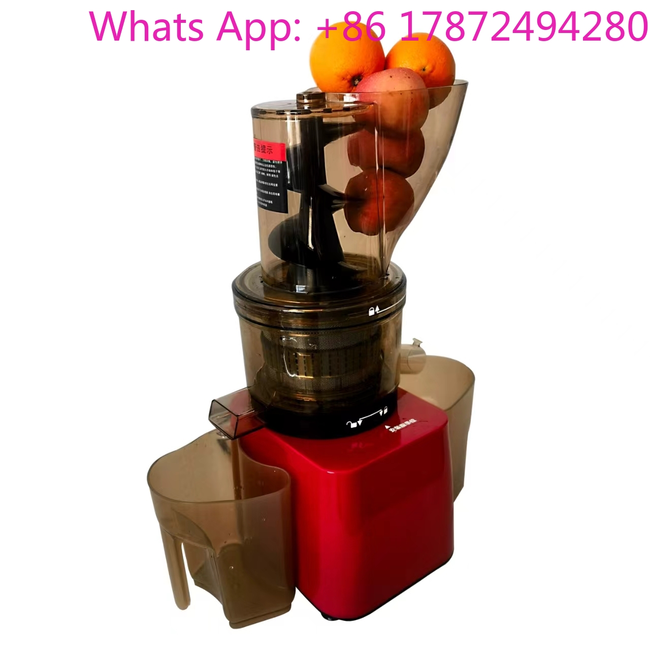 RVS machine voor fruit en groe - Juicer Cold Press Slow recensie en prijs