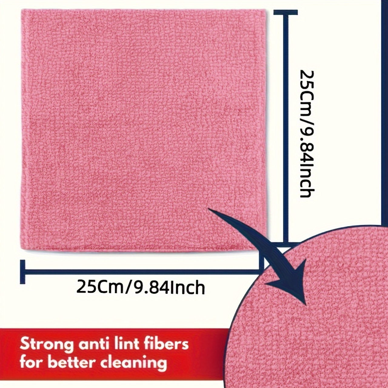 1-50 Stuks Lichtroze Microfibe - Kitchen Appliances In recensie en prijs