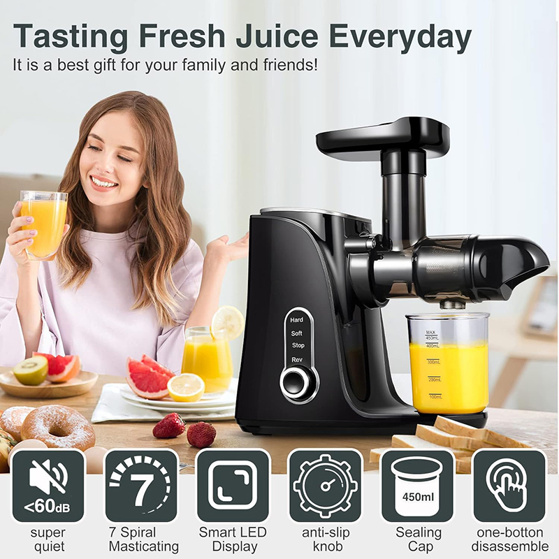 QANA Sapcentrifuges, Slow Cold - Juicer Cold Press Slow recensie en prijs