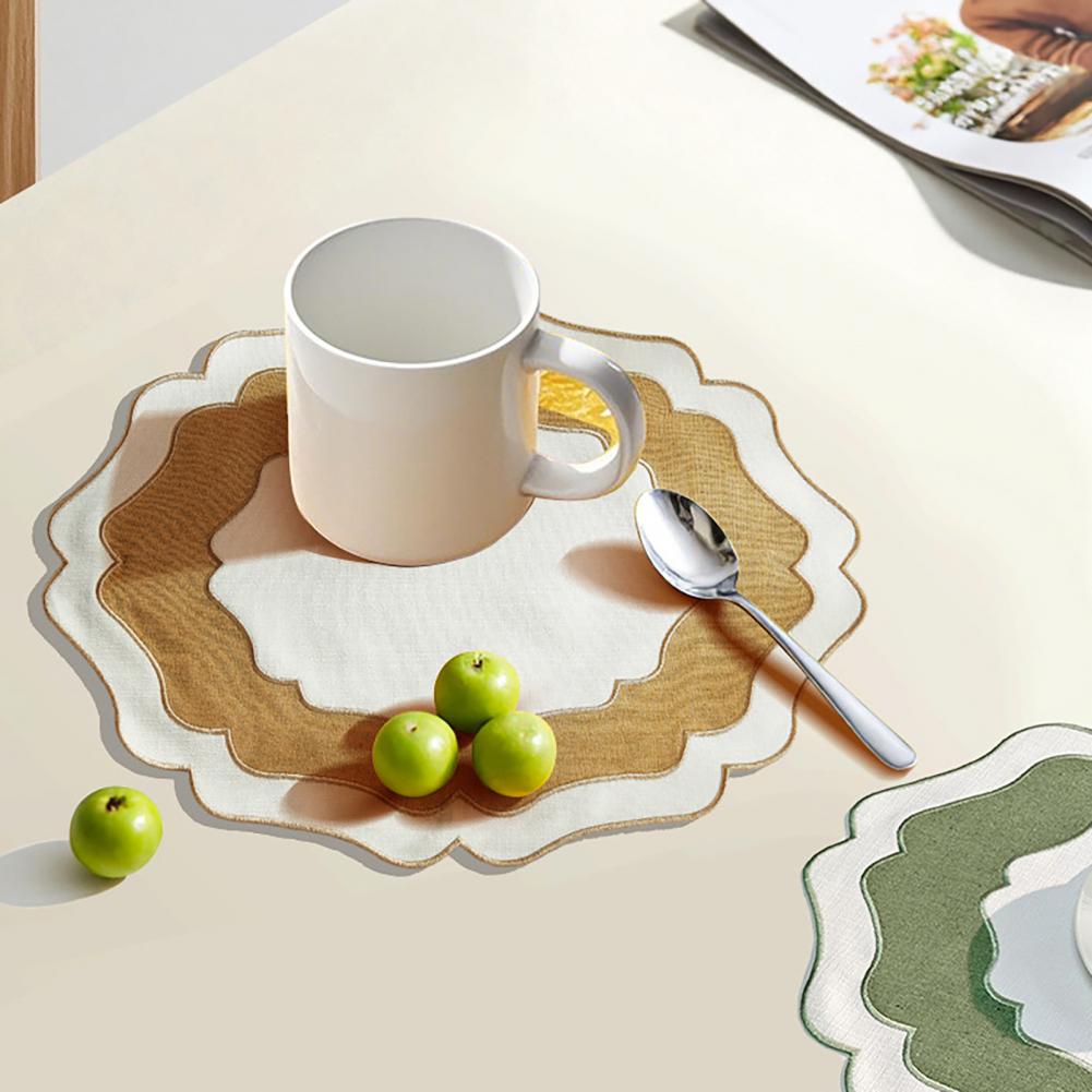 Gestreepte linnen placemat, ta - Kitchen Appliances Table recensie en prijs