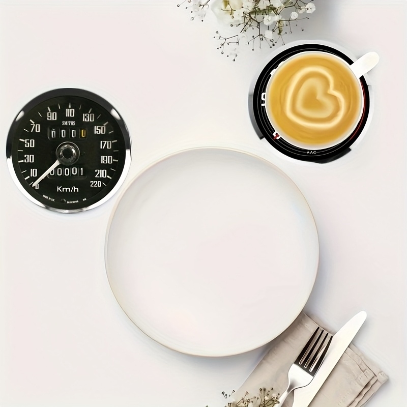 2D 6 stuks Retro Auto Dashboar - Kitchen Appliances Vintage recensie en prijs